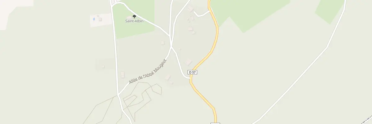 Plan du 1 Vc Saint Albin à Thiescourt