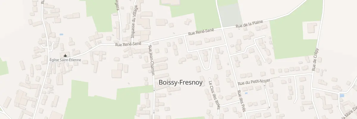 Plan du 15 Rue de la Sente à Boissy-Fresnoy