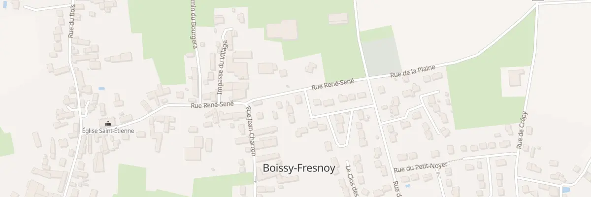 Plan du 34 Rue René Sené à Boissy-Fresnoy