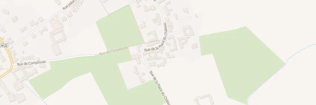 Plan du 341 Rue de la Place du Château à Marquillies