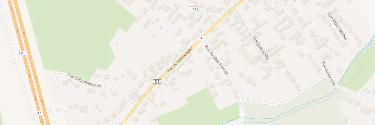 Plan du 27 Rue de Saint-léger à Croisilles