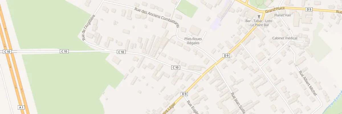 Plan du 8 Rue de Boyelles à Croisilles