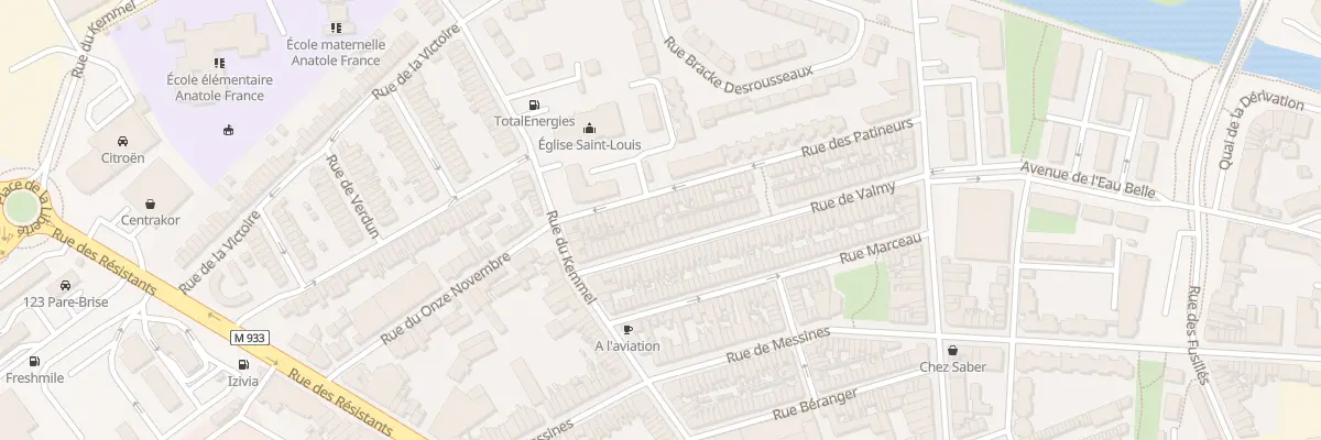 Plan du 89 Rue des Patineurs à Armentières