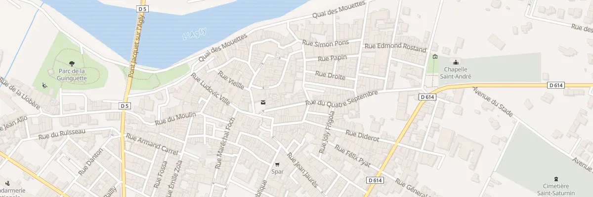 Plan du 15 Rue du Quatre Septembre à Rivesaltes