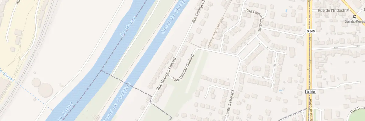 Plan du 107 Rue Georges Renard à Meaux