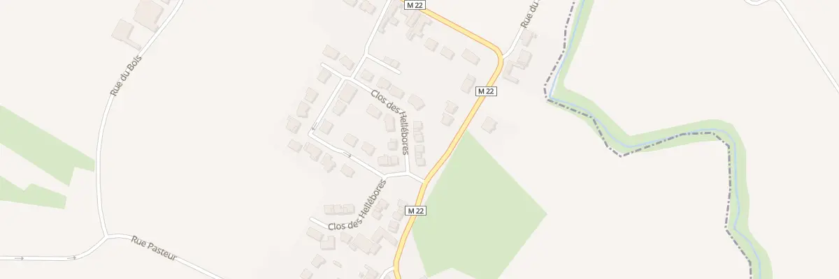 Plan du 53 Clos des Helleborres à Hantay