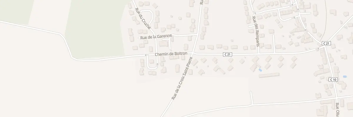 Plan du 1 Che de Boitron à Marles-en-Brie