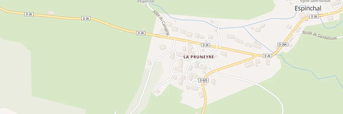 Plan du 5096 Espinchal à Espinchal
