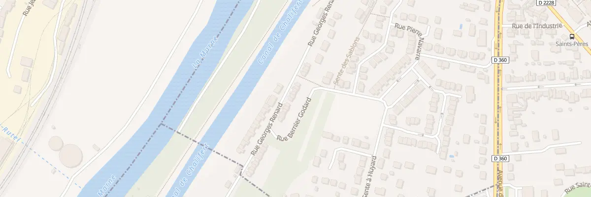 Plan du 103 Rue Georges Renard à Meaux