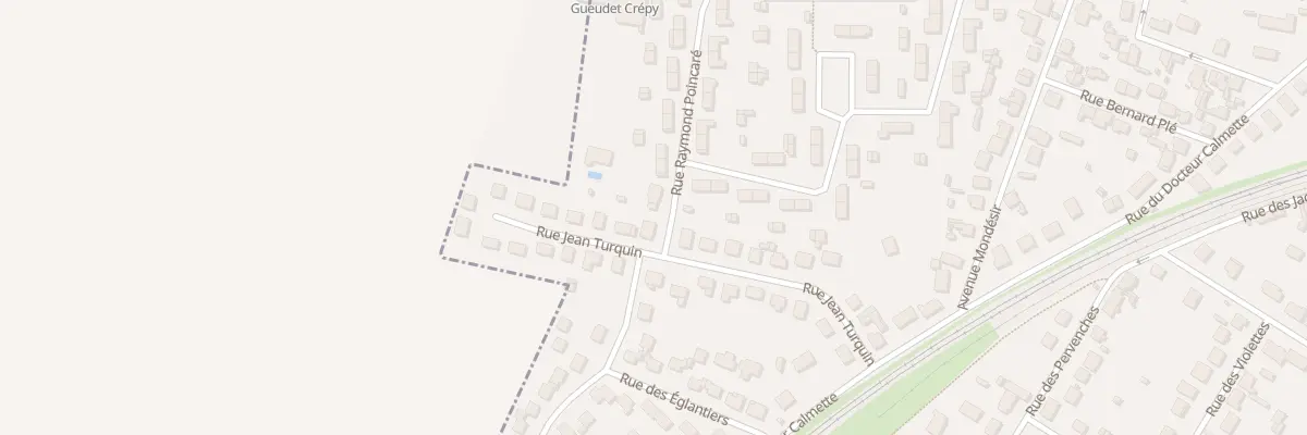 Plan du 16 Rue Jean Turquin à Crépy-en-Valois
