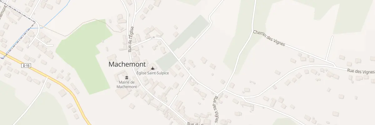 Plan du 13 Rue Friette à Machemont