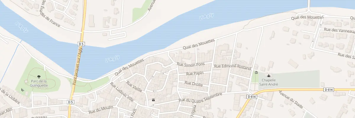 Plan du 3 Rue Simon Pons à Rivesaltes