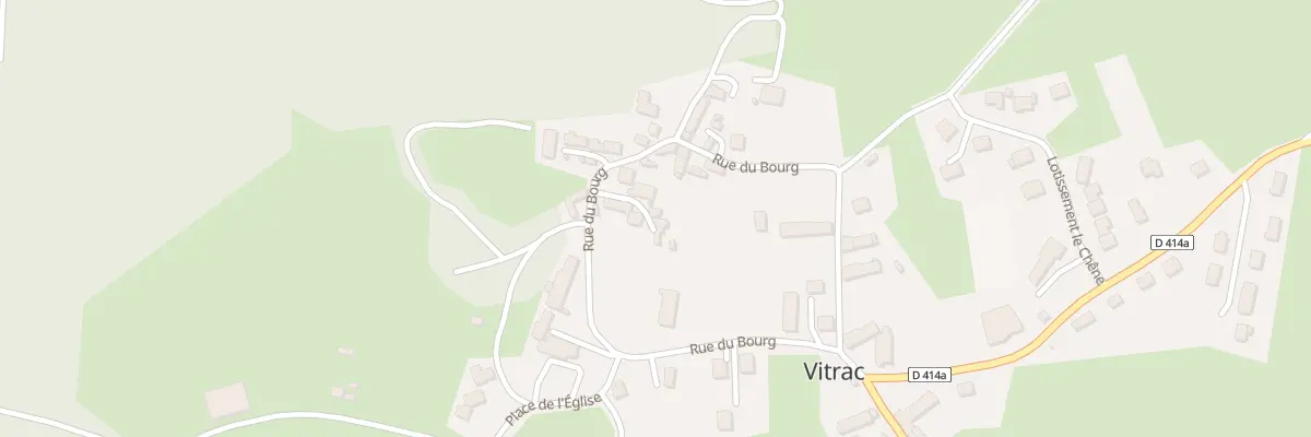Plan du 11 Rue du Bourg à Vitrac