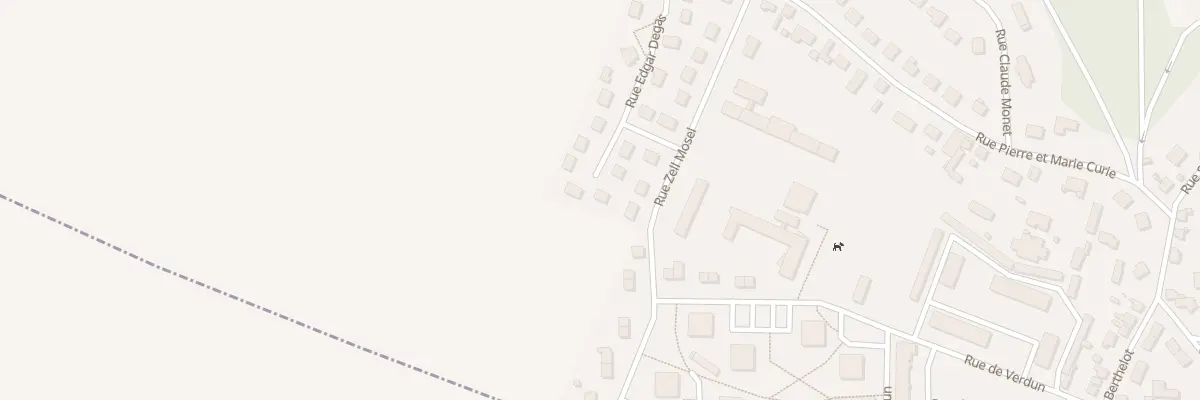 Plan du 22 Rue Jean Baptiste Corot à Crépy-en-Valois