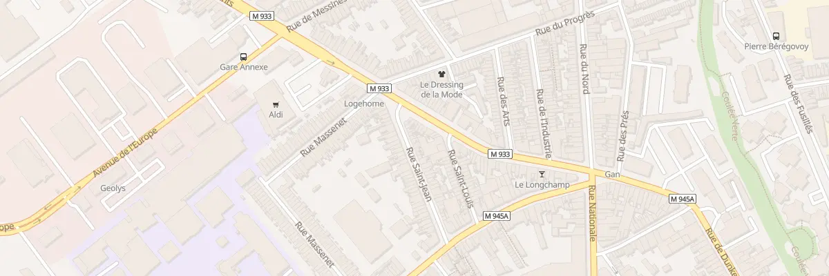 Plan du 46 Rue Saint Jean à Armentières