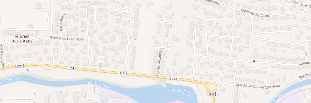 Plan du 11 Rue des Amandiers à Saint-Affrique
