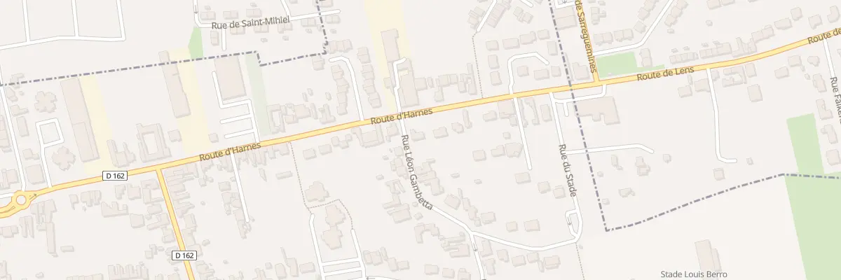 Plan du 71 Rte d’Harnes à Loison-sous-Lens