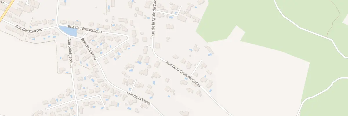 Plan du 1 Rte de Quillanet à Bizanet