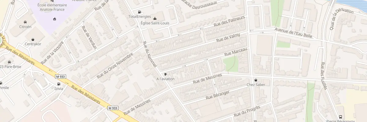 Plan du 78 Rue Marceau à Armentières