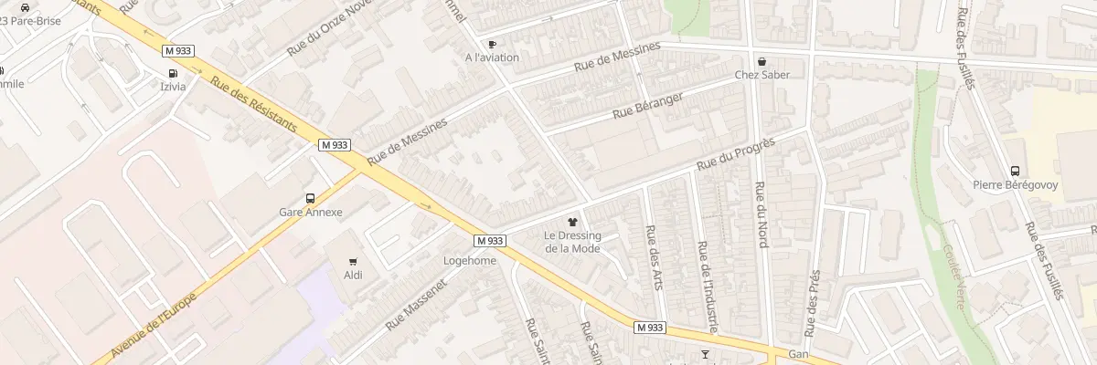 Plan du 9 Rue du Kemmel à Armentières