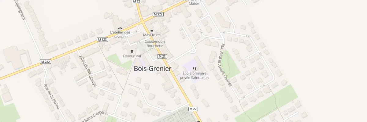 Plan du 127 Rue de Pourtalès à Bois-Grenier