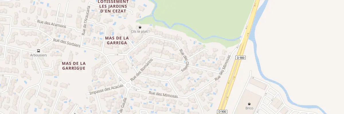 Plan du 26 Rue des Romarins à Pollestres