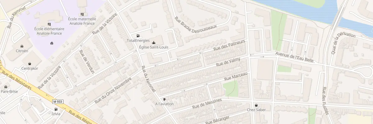 Plan du 71 Rue des Patineurs à Armentières