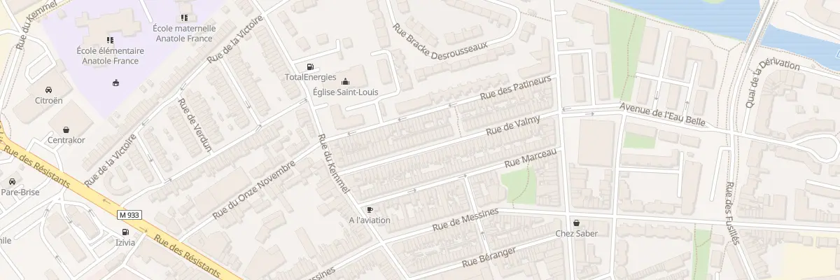 Plan du 62 Rue de Valmy à Armentières