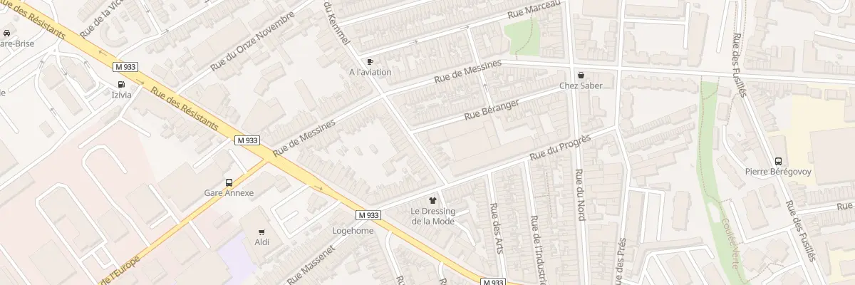 Plan du 20 Rue du Kemmel à Armentières