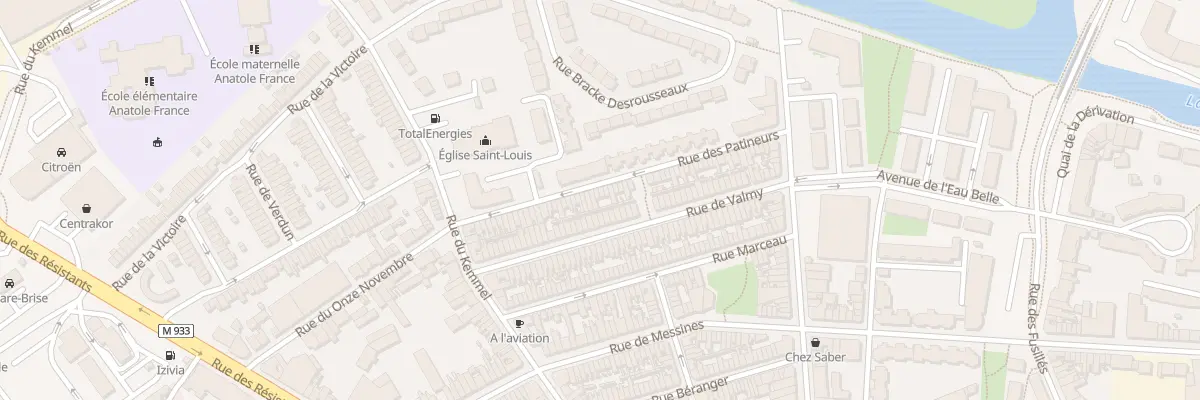 Plan du 67 Rue des Patineurs à Armentières
