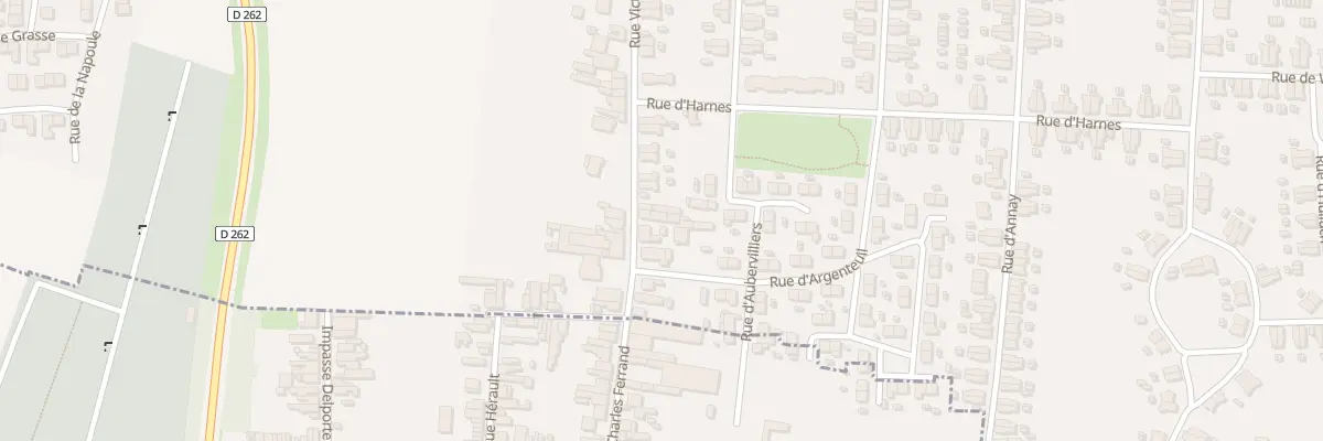 Plan du 810 Rue Victor Hugo à Noyelles-sous-Lens