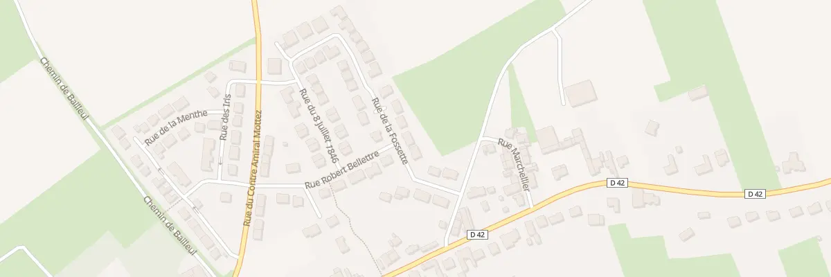 Plan du 4 Rue de la Fossette à Fampoux
