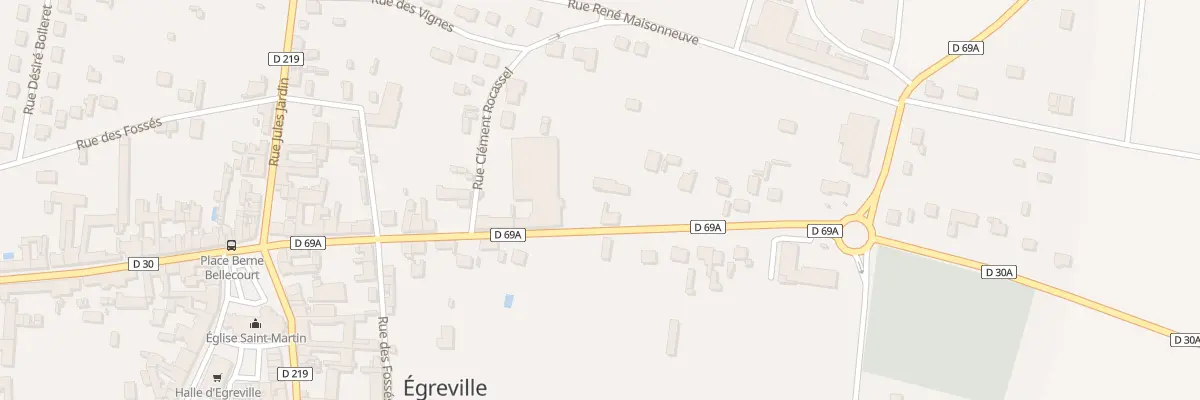 Plan du 35 Rue de la Poterne à Égreville