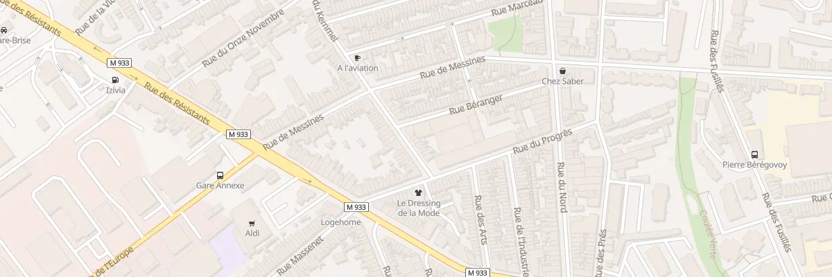 Plan du 18 Rue du Kemmel à Armentières