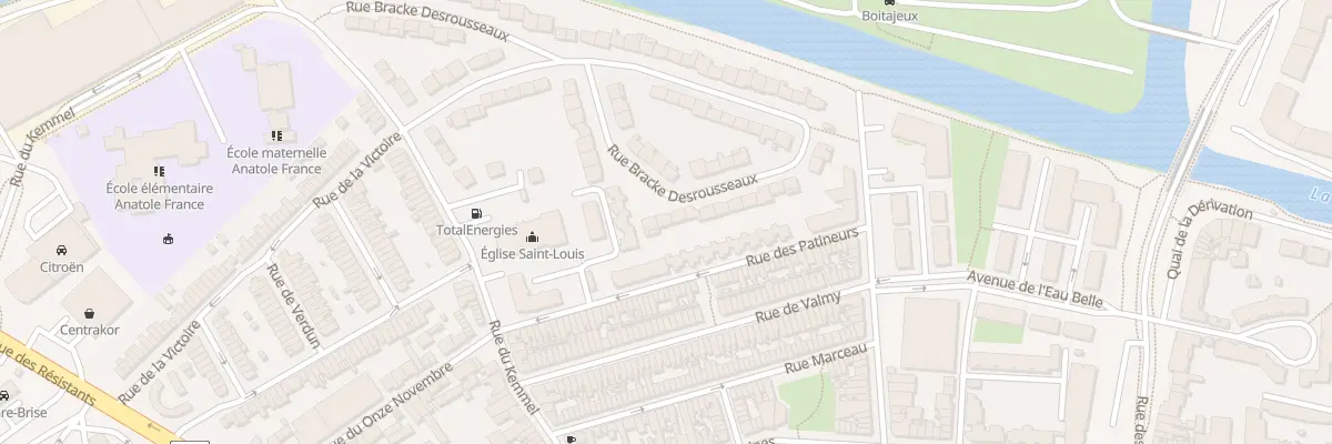 Plan du 32 Rue Bracke Desrousseaux à Armentières