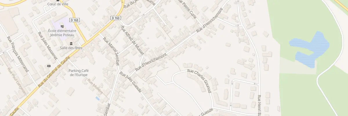 Plan du 30 Rue d’Henrichemont à Billy-Berclau