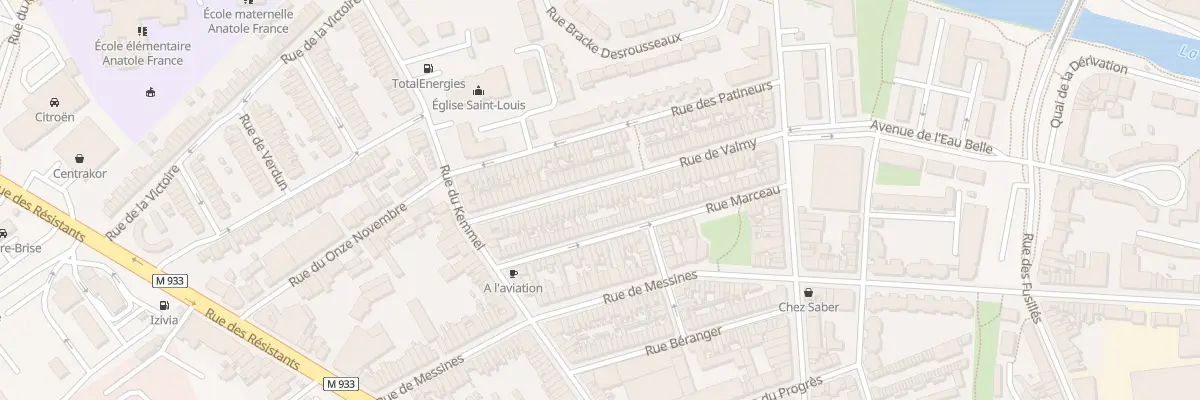 Plan du 57 Rue de Valmy à Armentières