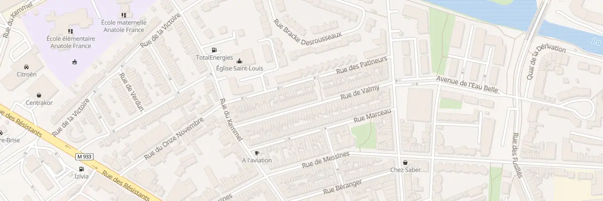 Plan du 56 Rue de Valmy à Armentières