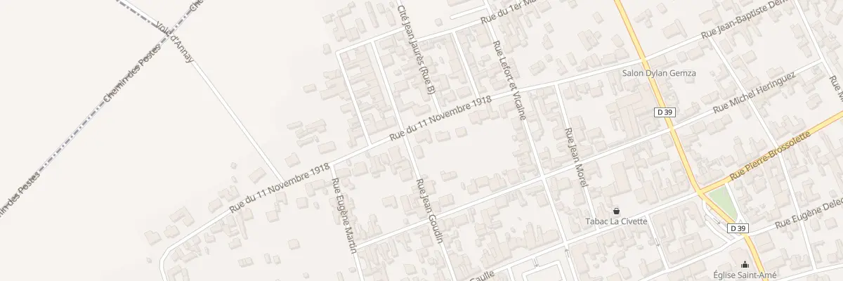 Plan du 32 Rue du 11 Novembre à Annay