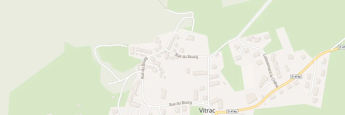 Plan du 7 Rue du Bourg à Vitrac