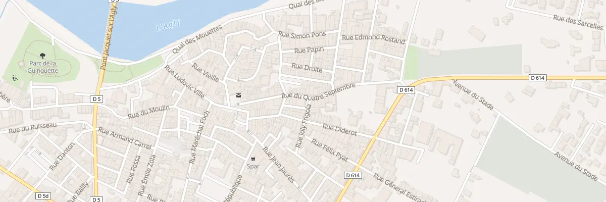 Plan du 2 Rue Joly Frigola à Rivesaltes