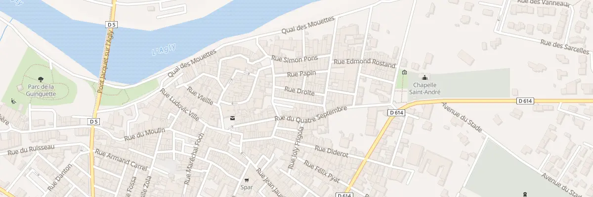 Plan du 13 Rue des Tisserands à Rivesaltes