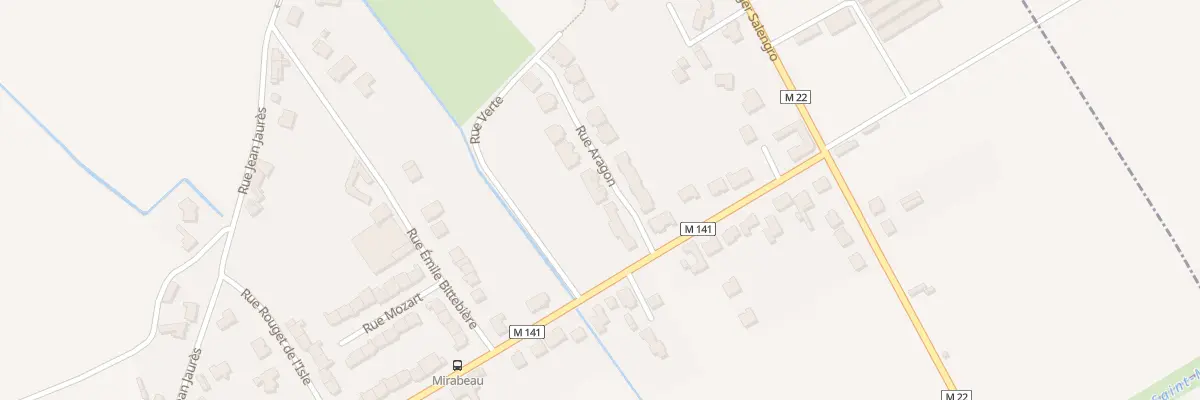 Plan du 9 Rue Aragon à Hantay