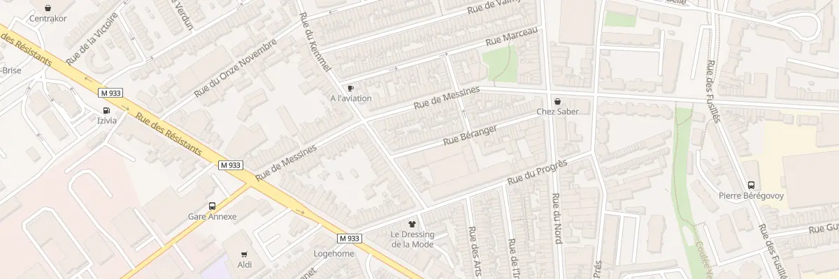 Plan du 58 Rue Beranger à Armentières