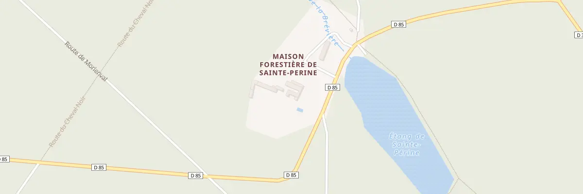 Plan du 104 Sainte Perine à Saint-Jean-aux-Bois