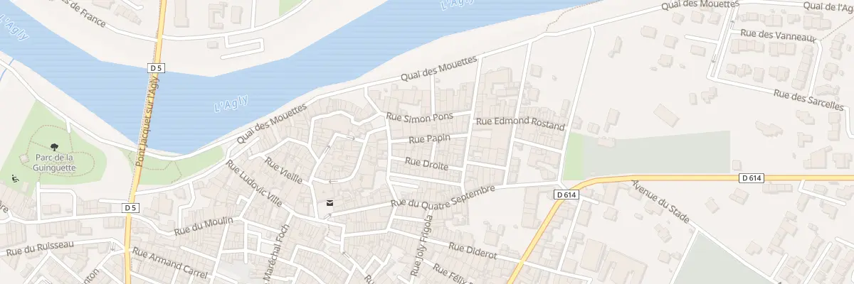 Plan du 8 Rue Papin à Rivesaltes