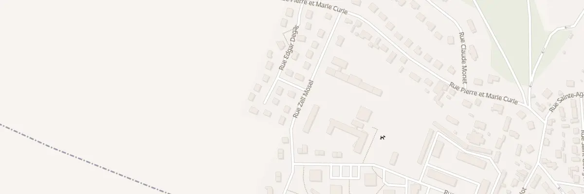 Plan du 28 Rue Jean Baptiste Corot à Crépy-en-Valois