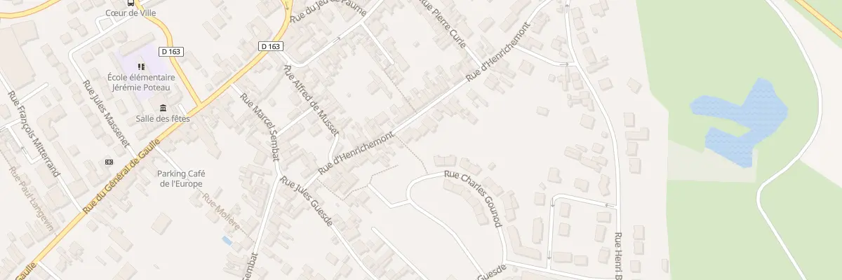 Plan du 32 Rue d’Henrichemont à Billy-Berclau