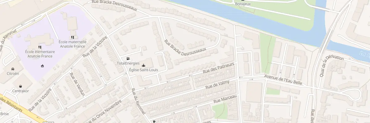 Plan du 34 Rue Bracke Desrousseaux à Armentières