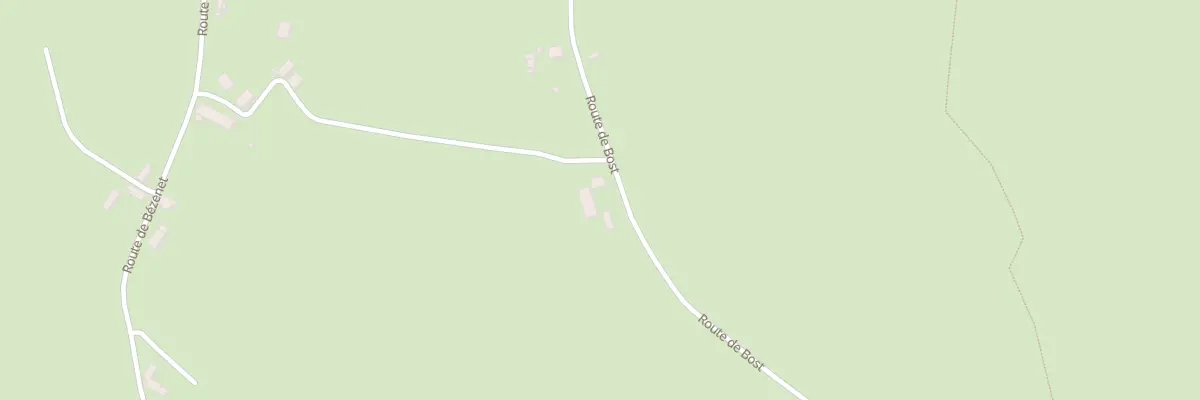 Plan du 5018 Village de Bost à Saint-Bonnet-de-Four